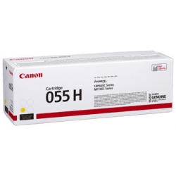 CANON TONER 055YH, YELLOW, 5900S, 3017C002, ORYGINAŁ