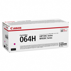 CANON TONER 064 H M, MAGENTA, 10500S, 4934C001, ORYGINAŁ