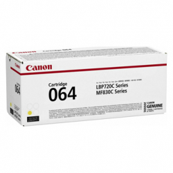 CANON TONER 064 Y, YELLOW, 5000S, 4931C001, ORYGINAŁ