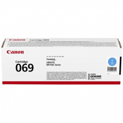 CANON TONER 069C, CYAN, 1900S, 5093C002, ORYGINAŁ