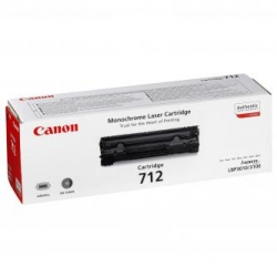 CANON TONER CRG712, BLACK, 1500S, 1870B002, ORYGINAŁ