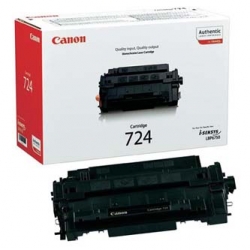 CANON TONER CRG724, BLACK, 6000S, 3481B002, ORYGINAŁ