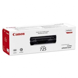 CANON TONER CRG725, BLACK, 1600S, 3484B002, ORYGINAŁ