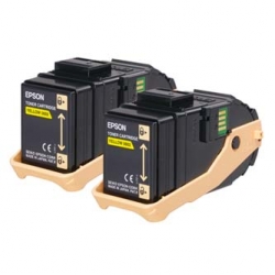 EPSON TONER C13S050606, YELLOW, 15000S, EPSON ACULASER C9300N, ORYGINAŁ