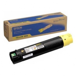 EPSON TONER C13S050656, YELLOW, 13700S, DUŻA POJEMNOŚĆ, ORYGINAŁ