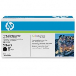 HP TONER CE264X, BLACK, 17000S  646X  LASERJET CM4540, O, ORYGINAŁ