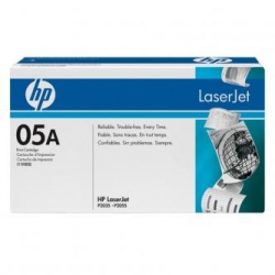 HP TONER CE505A, BLACK, 2300S  05A  LASERJET P2035, 2055, O, ORYGINAŁ