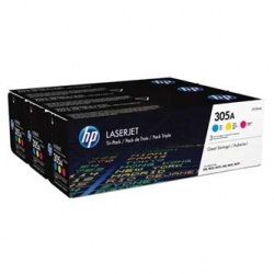 HP TONER CF370AM, CMY, 7800 (3X2600)S  305A  LASERJET+, N, 3X900G, 3 SZTUKI, ORYGINAŁ