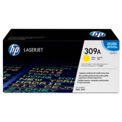 HP TONER Q2672A, YELLOW, 4000S  309A  COLOR LASERJET 3500, N, 3550, N, ORYGINAŁ