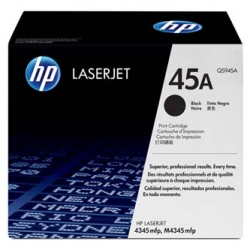 HP TONER Q5945A, BLACK, 18000S  45A  LASERJET 4345MFP, M4345MFP, O, ORYGINAŁ