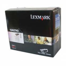 LEXMARK TONER 12A5740, BLACK, 10000S, LEXMARK OPTRA T, ORYGINAŁ