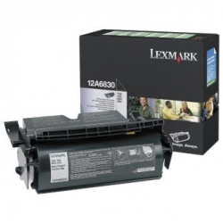 LEXMARK TONER 12A6830, BLACK, 7500S, ZWROTNY, ORYGINAŁ