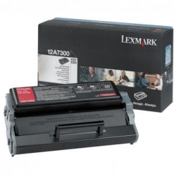 LEXMARK TONER 12A7300, BLACK, 3000S, LEXMARK E321, ORYGINAŁ