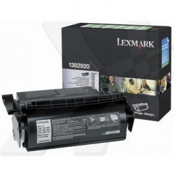 LEXMARK TONER 1382920, BLACK, 7500S, ZWROTNY, ORYGINAŁ