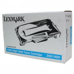 LEXMARK TONER 20K1400, CYAN, 6600S, LEXMARK C510, ORYGINAŁ