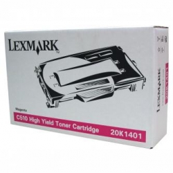 LEXMARK TONER 20K1401, MAGENTA, 6600S, LEXMARK C510, ORYGINAŁ