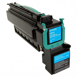 LEXMARK TONER 24B6018, CYAN, 18000S, LEXMARK XS 795 DTE, ORYGINAŁ