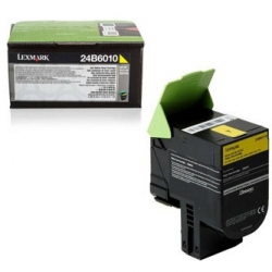 LEXMARK TONER 24B6010, YELLOW, 3000S, 24B6010, ORYGINAŁ