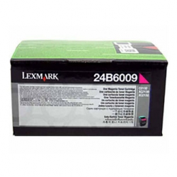 LEXMARK TONER 24B6009, MAGENTA, 3000S, 24B6009, ORYGINAŁ