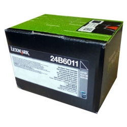 LEXMARK TONER 24B6011, BLACK, 6000S, 24B6011, ORYGINAŁ