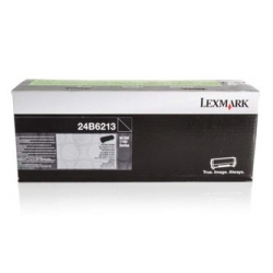 LEXMARK TONER 24B6213, BLACK, 10000S, ZWROTNY, ORYGINAŁ