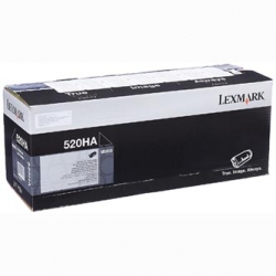 LEXMARK TONER 52D0HA0, BLACK, 25000S, 520HA, ORYGINAŁ