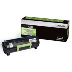 LEXMARK TONER 50F2H00, BLACK, 5000S, 502H, ORYGINAŁ