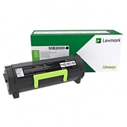 LEXMARK TONER 51B2000, BLACK, 2500S, LEXMARK MS317, ORYGINAŁ