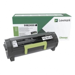 LEXMARK TONER 51B2X00, BLACK, 20000S, ZWROTNY, ORYGINAŁ