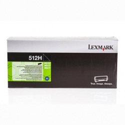 LEXMARK TONER 51F2H00, BLACK, 5000S, DUŻA POJEMNOŚĆ, ORYGINAŁ