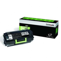 LEXMARK TONER 52D2000, BLACK, 6000S, 522, ORYGINAŁ