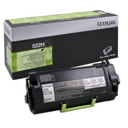 LEXMARK TONER 52D2H00, BLACK, 25000S, 522H, ORYGINAŁ