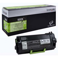 LEXMARK TONER 52D2X00, BLACK, 45000S, 522X, ORYGINAŁ