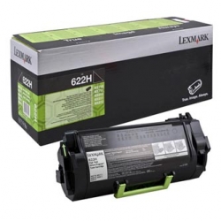 LEXMARK TONER 62D2H00, BLACK, 25000S, 622H, ORYGINAŁ