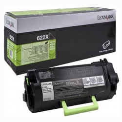 LEXMARK TONER 62D2X00, BLACK, 45000S, 622X, ORYGINAŁ