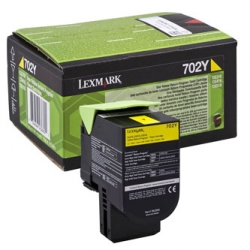 LEXMARK TONER 70C2XY0, YELLOW, 4000S, EXTRA DUŻA POJEMNOŚĆ, ORYGINAŁ