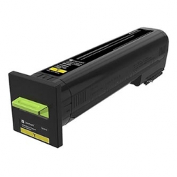 LEXMARK TONER 72K20Y0, YELLOW, 8000S, EXTRA DUŻA POJEMNOŚĆ, ORYGINAŁ