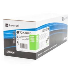 LEXMARK TONER 72K2XK0, BLACK, 33000S, EXTRA DUŻA POJEMNOŚĆ, ORYGINAŁ