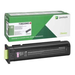 LEXMARK TONER 73B20M0, MAGENTA, 15000S, ZWROTNY, ORYGINAŁ