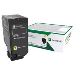 LEXMARK TONER 73B20Y0, YELLOW, 15000S, ZWROTNY, ORYGINAŁ