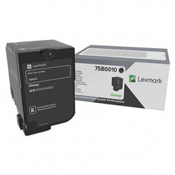 LEXMARK TONER 75B0010, BLACK, 13000S, DUŻA POJEMNOŚĆ, ORYGINAŁ