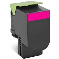 LEXMARK TONER 80C2HME, MAGENTA, 3000S, LEXMARK CX410, ORYGINAŁ