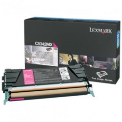 LEXMARK TONER C5342MX, MAGENTA, 7000S, LEXMARK C534X, ORYGINAŁ