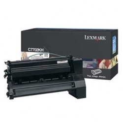 LEXMARK TONER C7702KH, BLACK, 10000S, DUŻA POJEMNOŚĆ, ORYGINAŁ