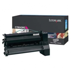 LEXMARK TONER C780A2MG, MAGENTA, 6000S, LEXMARK C780, ORYGINAŁ