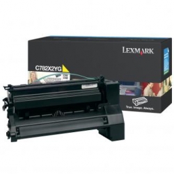 LEXMARK TONER C782X2YG, YELLOW, 15000S, LEXMARK C782, ORYGINAŁ