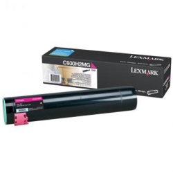 LEXMARK TONER C930H2MG, MAGENTA, 24000S, LEXMARK C930, ORYGINAŁ