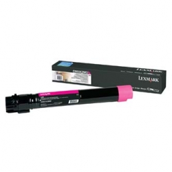 LEXMARK TONER C950X2MG, MAGENTA, 22000S, LEXMARK C950, ORYGINAŁ