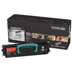 LEXMARK TONER E450H21E, BLACK, 11000S, LEXMARK E450, ORYGINAŁ