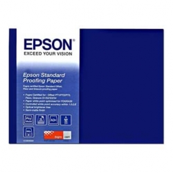 EPSON STANDARD PROOFING PAPER, FOTO PAPIER, PÓŁPOŁYSK, BIAŁY, A3+, 205 G/M2, 100 SZT., C13S045005, ATRAMENT